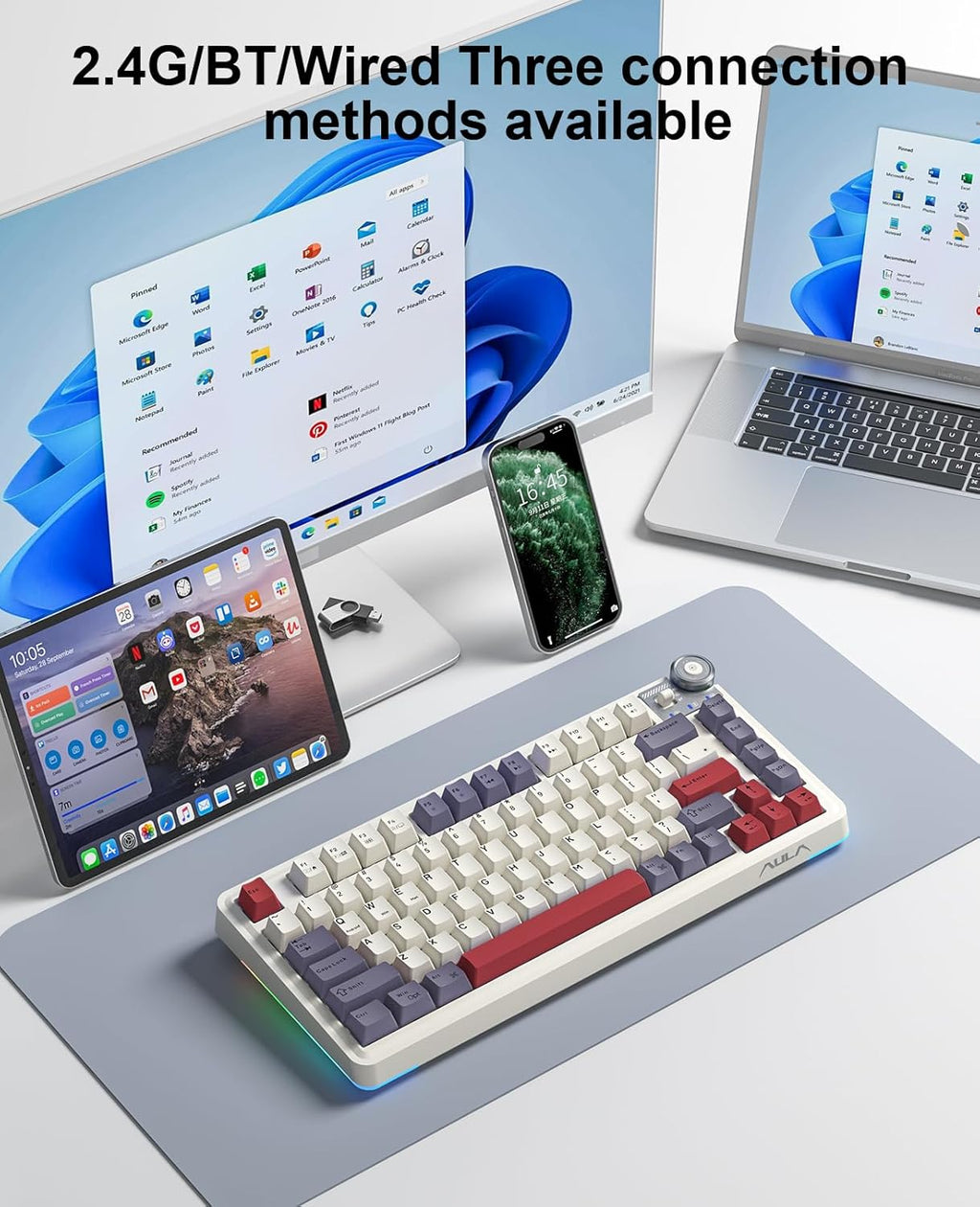 AULA AU75 Teclado mecanico TKL