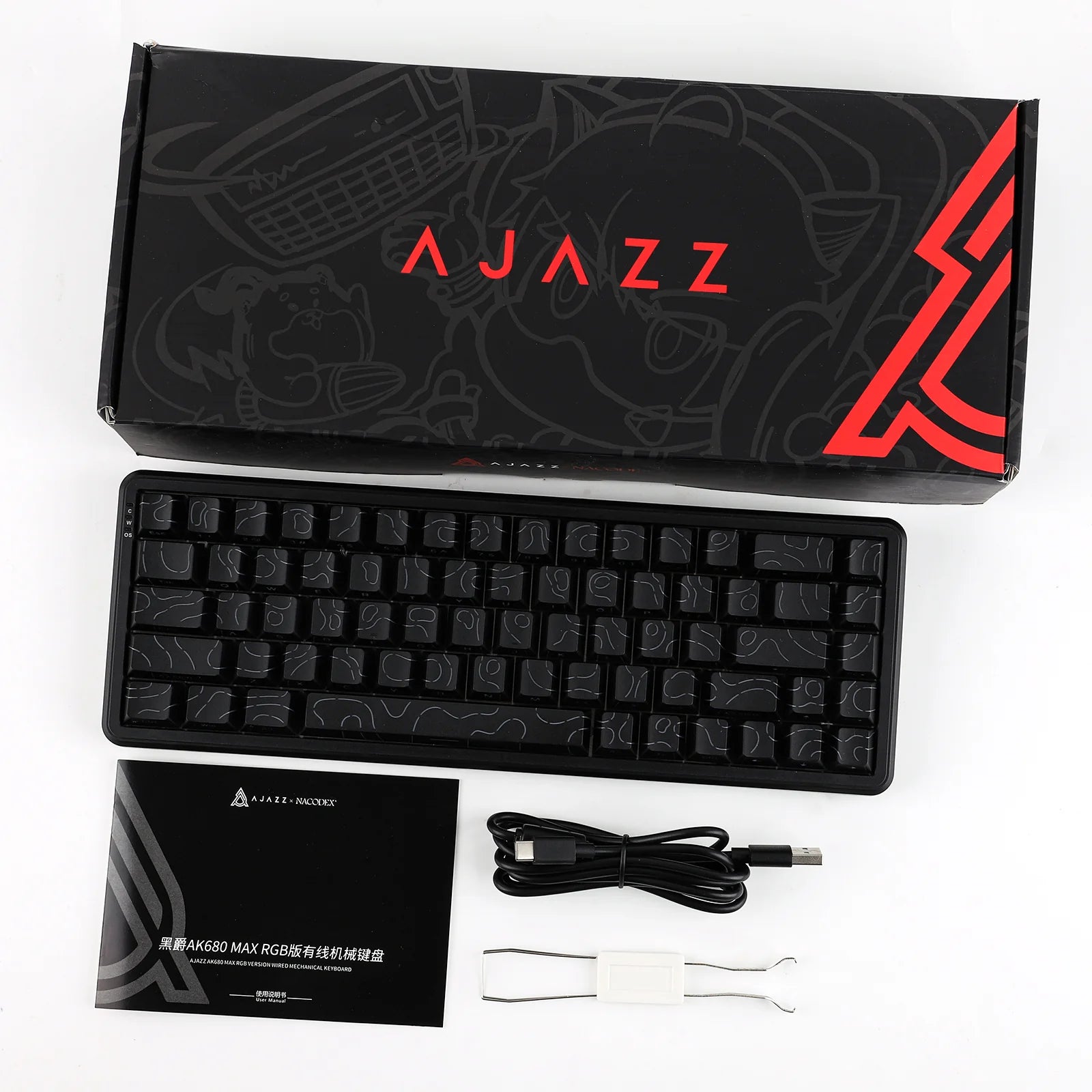 AJAZZ AK680 MAX Wired